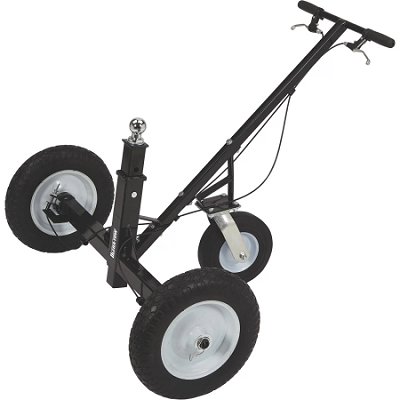 Heavy-Duty Adjustable Trailer Dolly with Brake — 1000-Lb. Capacity